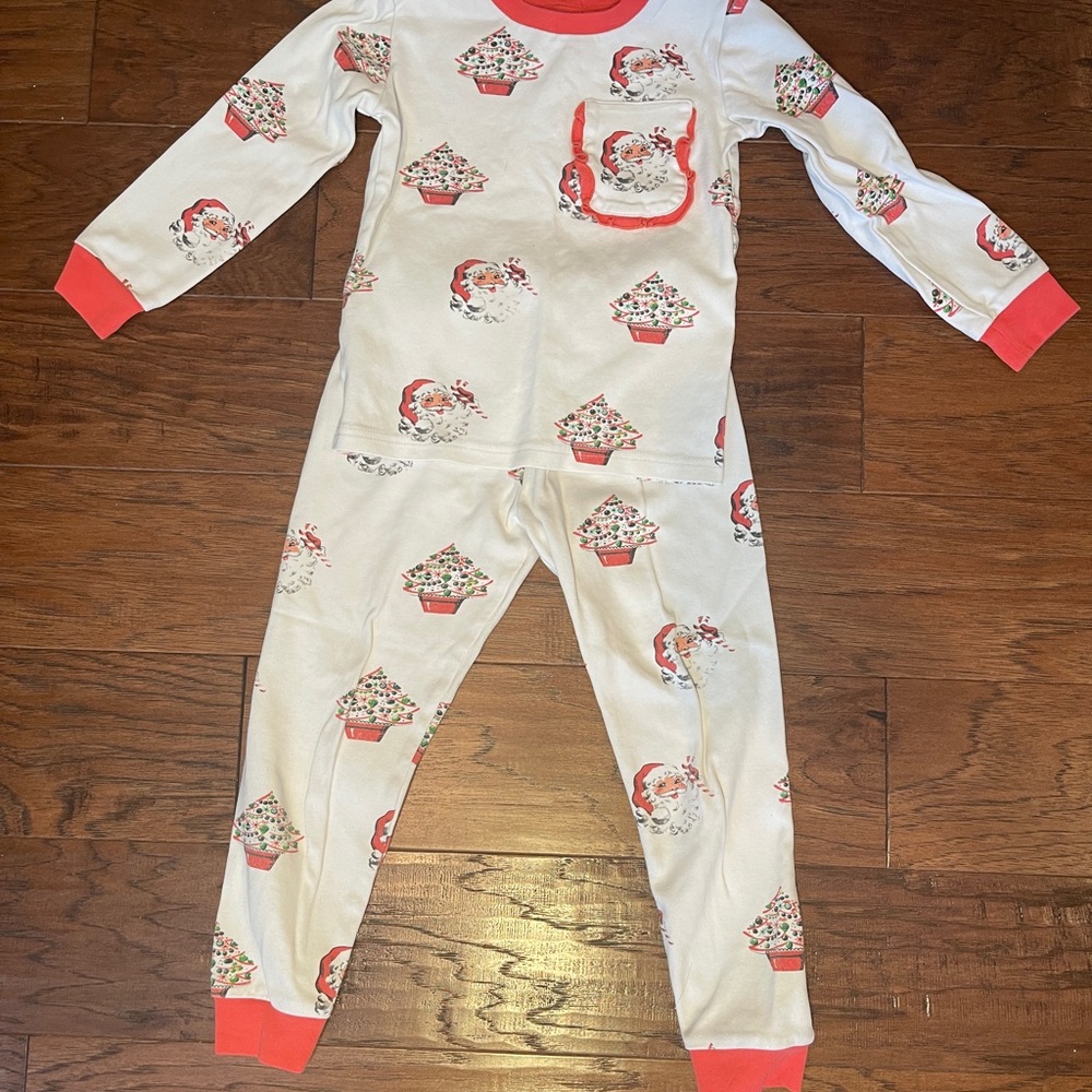 Posh Pickle Festive Santa Pajama Set